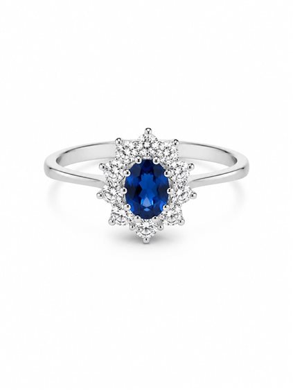 Anillo Idee Preziose dal 1987 Mujer in Oro blanco Zircone IP.AK18B/111 - IP.AK18B/111